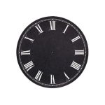 Round Metal Clock Dials